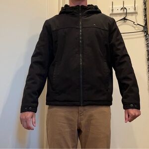 Tommy Hilfiger Fur Jacket with Hood